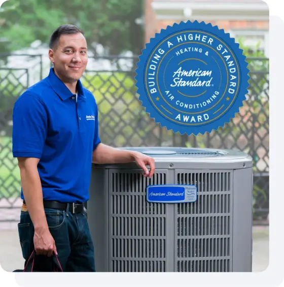 American Standard Building a Higher Standard award